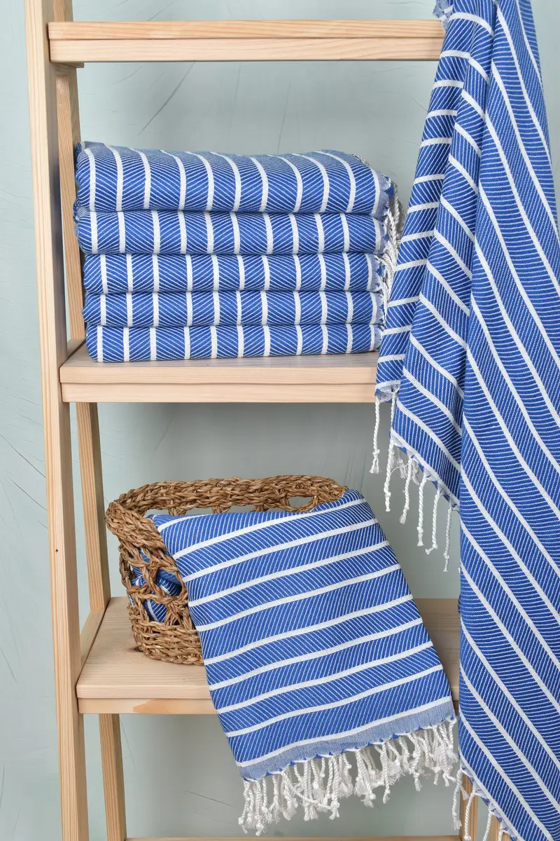Luxury towel, Turkish Bath Towel USA, Hammam Towel USA, Bath towel, Gift For Bride, Wedding Gift, 70x40 Bamboo Herringbone Towel, Monogram Towels - 3