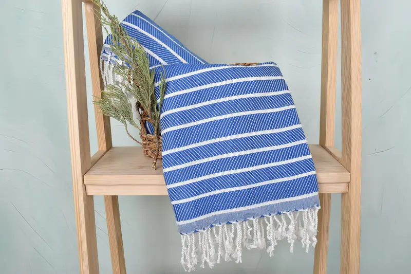 Luxury towel, Turkish Bath Towel USA, Hammam Towel USA, Bath towel, Gift For Bride, Wedding Gift, 70x40 Bamboo Herringbone Towel, Monogram Towels - 4