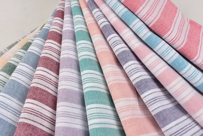 Large Turkish Towel, Wedding Favors, 70x40 Cotton Striped Towel, Spa Towel, Custom Towel, Wedding Shower Gift, Halloween Bachelorette Party Favors - 5