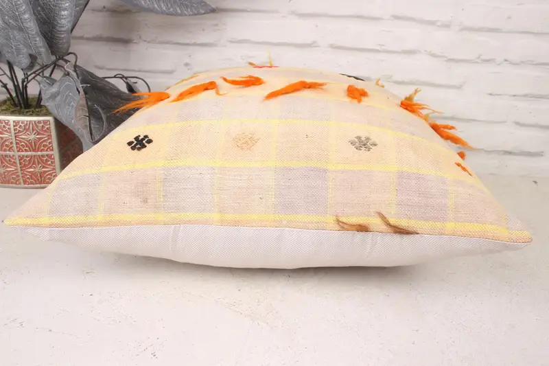 Sofa Bolster Pillow, Turkish Kilim Pillow, Toss Pillow Case, 18x18 Gray Pillow, Turkish Pillow, Toss Cushion Case, Home Decor Pillow, Pillow Sham - 5