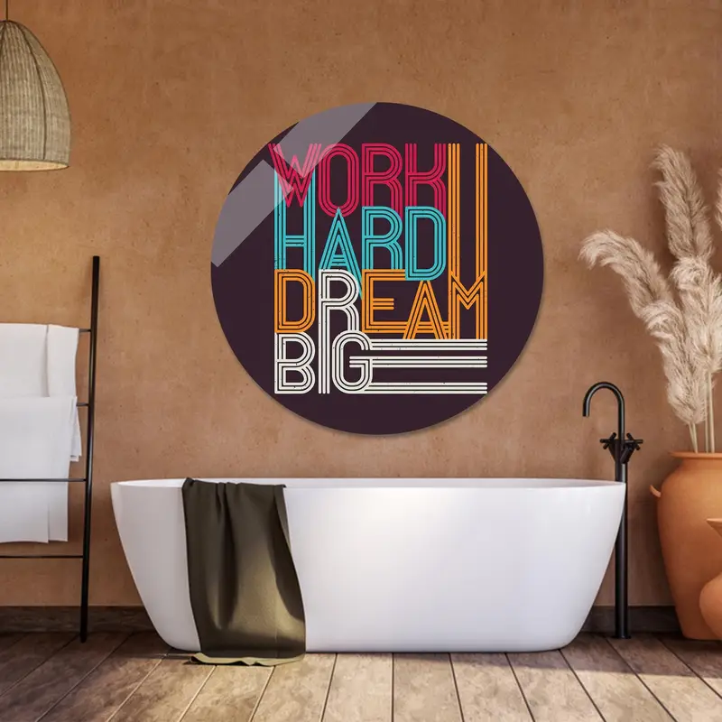 Modern Özel Baskılı Kanvas: Büyük Hayal, Çalışma, Sanatsal Zarafet