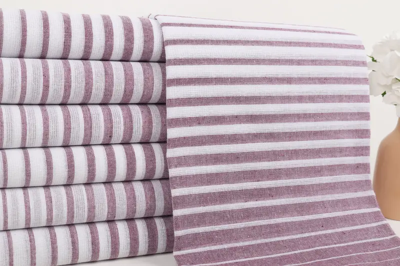 Monogrammed Beach Towel, Sand-Resistant Peshtemal, 70x40 Cotton Striped Towel, Travel Towel, Quick-Dry Beach Towel, Bridal Shower Gifts, Fouta towel - 2