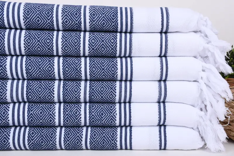Monogram Hand Towel, 40x18 Cotton Diamond Towel, Embroidery Towels, Housewarming Gift, Bachelor Towel, Personalized Gift, Personalized Gifts - 2