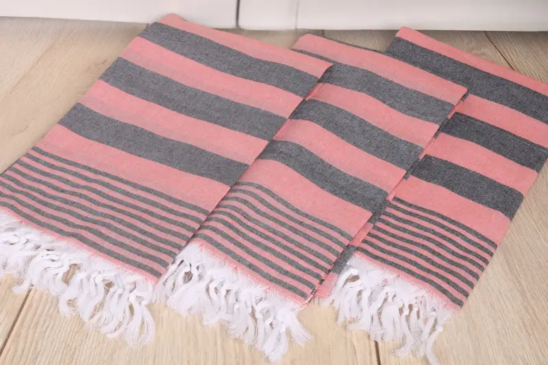 68x36 Cotton Striped Towel, Luxury towel, Gift For Best Friend, Personalized Gift, Sand-resistant Turkish towel for the beach, Turkish Towel Beach - 6