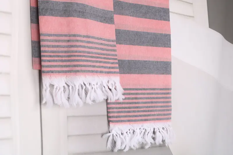 68x36 Cotton Striped Towel, Luxury towel, Gift For Best Friend, Personalized Gift, Sand-resistant Turkish towel for the beach, Turkish Towel Beach - 8