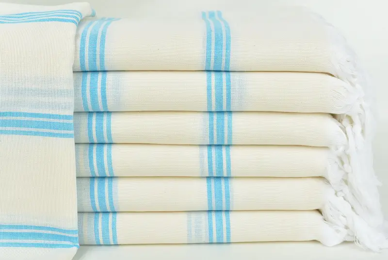 Turkish Towel Beach, Peshtemal Towel, Beach towel, Gifts For Him, 70x40 Cotton Striped Towel, Valentines Day Gift For Her, Wedding For Favor - 1