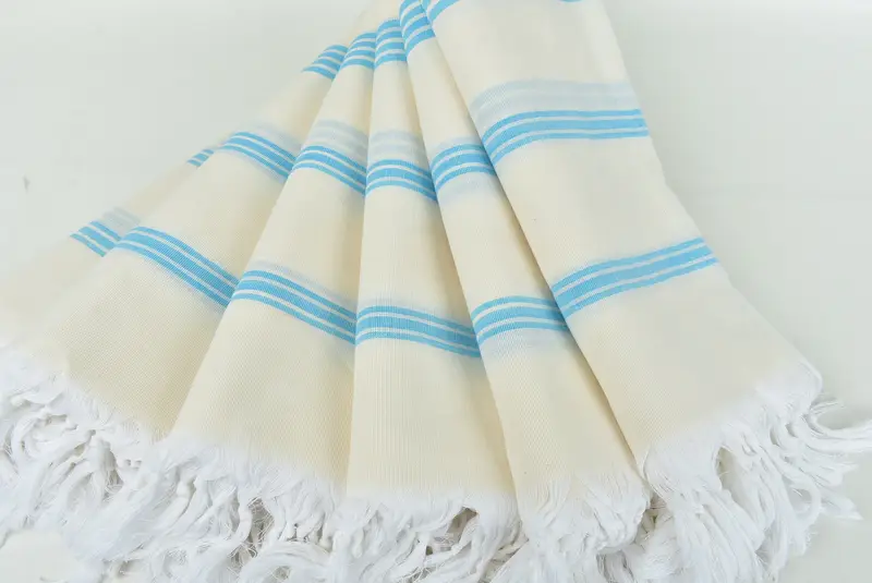 Turkish Towel Beach, Peshtemal Towel, Beach towel, Gifts For Him, 70x40 Cotton Striped Towel, Valentines Day Gift For Her, Wedding For Favor - 4