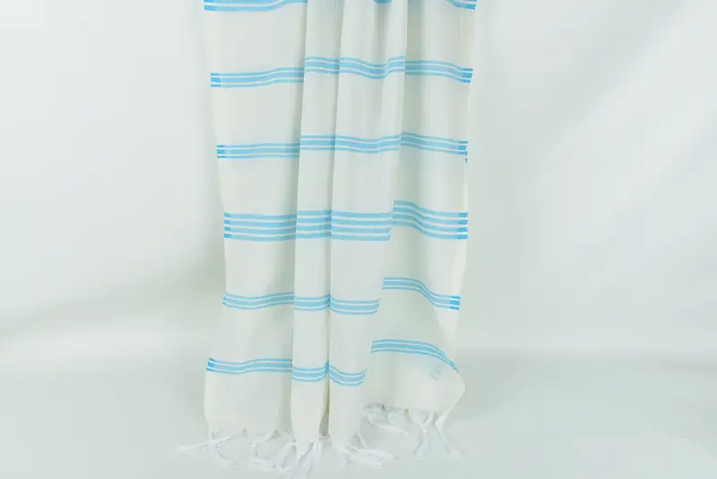 Turkish Towel Beach, Peshtemal Towel, Beach towel, Gifts For Him, 70x40 Cotton Striped Towel, Valentines Day Gift For Her, Wedding For Favor - 8