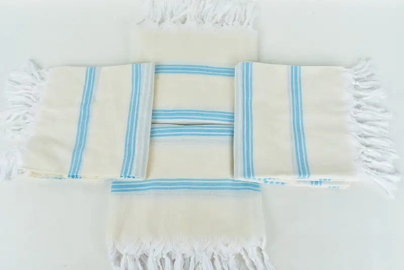 Turkish Towel Beach, Peshtemal Towel, Beach towel, Gifts For Him, 70x40 Cotton Striped Towel, Valentines Day Gift For Her, Wedding For Favor - 6