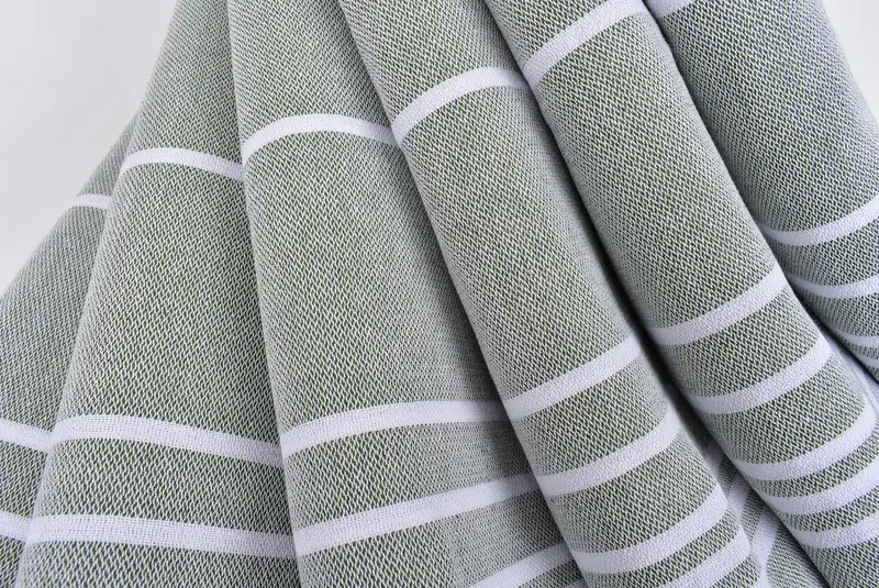 Bridesmaid Gifts, Personalized Gifts, Wedding Day Gift For Bride, Gym Towel, Organic Tea Towel, Turkish Towel Hand Towel, 38x18 Cotton Striped Towel - 5