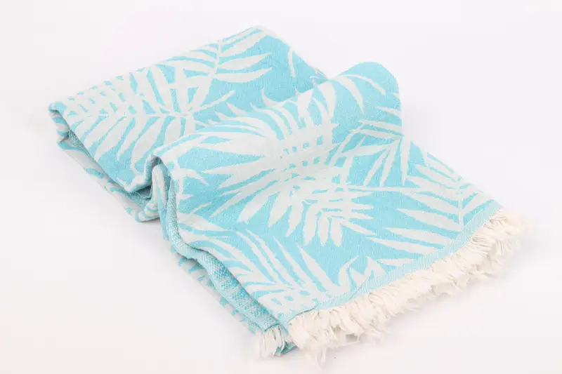 Custom Gift, 64x40 Cotton Floral Patterned Towel, Personalized Gifts, Gifts For Him, Sand-free peshtemal towel for the beach, Gym Towel, Xmas Gifts - 7
