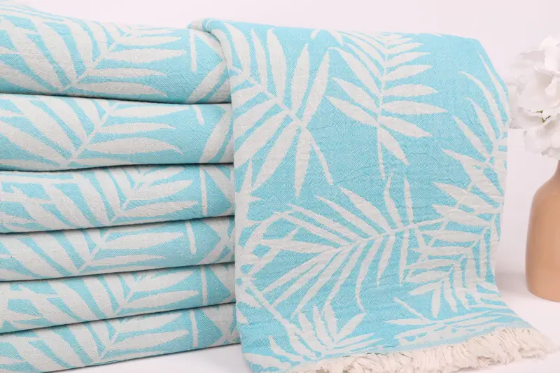 Custom Gift, 64x40 Cotton Floral Patterned Towel, Personalized Gifts, Gifts For Him, Sand-free peshtemal towel for the beach, Gym Towel, Xmas Gifts - 3