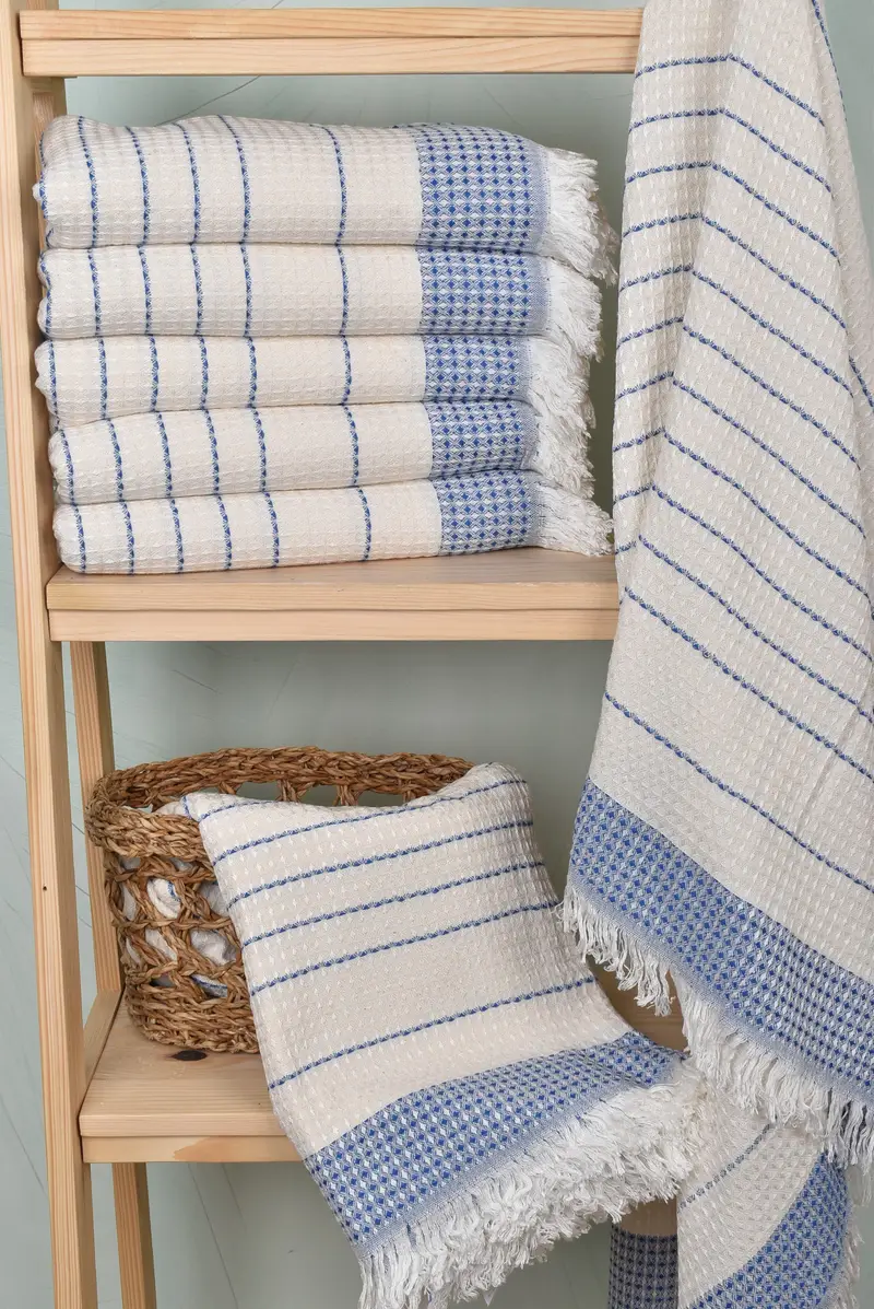 Bridal Gifts, Personalized Beach Towel, Bridal Shower Gift, Turkish hand towel, Gym Towel, 70x40 Cotton Waffle Towel, Personalized Towel Gift - 3