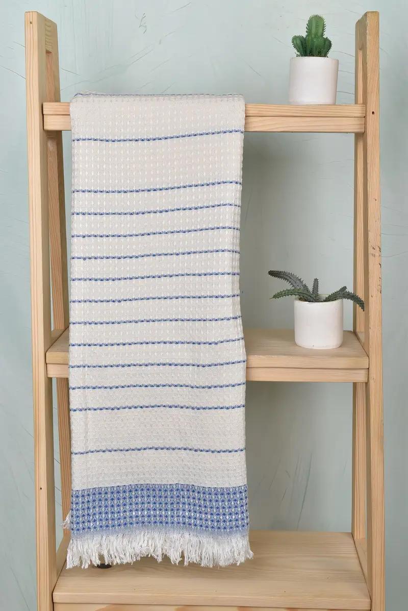 Bridal Gifts, Personalized Beach Towel, Bridal Shower Gift, Turkish hand towel, Gym Towel, 70x40 Cotton Waffle Towel, Personalized Towel Gift - 8