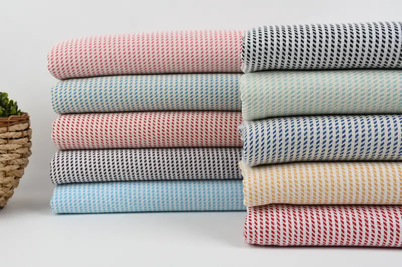 Handmade Turkish Towel, Bachelorette Party Favors, Custom Wedding Gifts, 68x40 Cotton Geometric Towel, Home Gift, Absorbent Turkish towel - 2