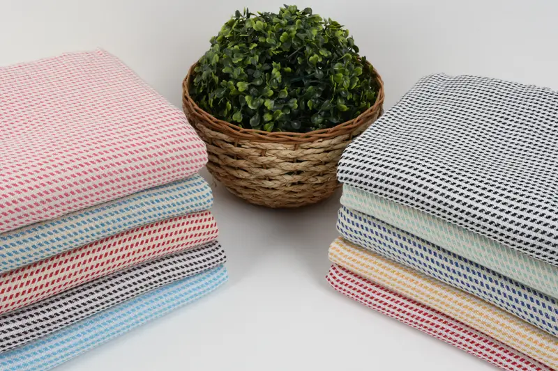 Handmade Turkish Towel, Bachelorette Party Favors, Custom Wedding Gifts, 68x40 Cotton Geometric Towel, Home Gift, Absorbent Turkish towel - 4