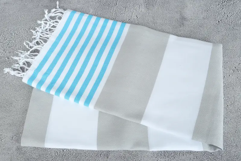 Beach Bachelorette Party Decorations, Wedding Day Gift For Bride, 70x40 Cotton Striped Towel, Beach towel, Home Decor Gifts, Quick-dry peshtemal - 6