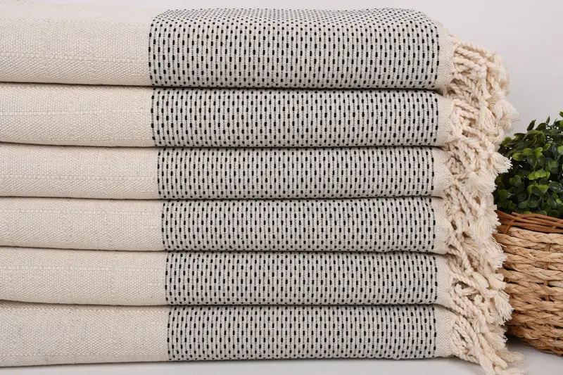 Bachelorette Party Favor, Turkish bath towel, 70x40 Cotton Polka Dot Towel, Embroidery Towel, Monogrammed Beach Towel, Absorbent Turkish towel - 2