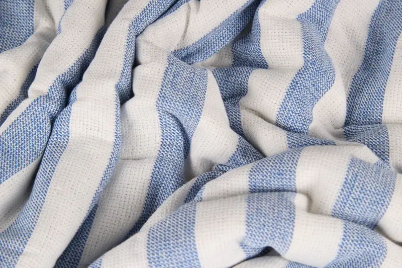 Eco-friendly Turkish peshtemal towel, Bridesmaid Gifts Personalized, Luxury towel, Bridal Shower Gift, 68x40 Cotton Striped Terry Towel, Thin towel - 8