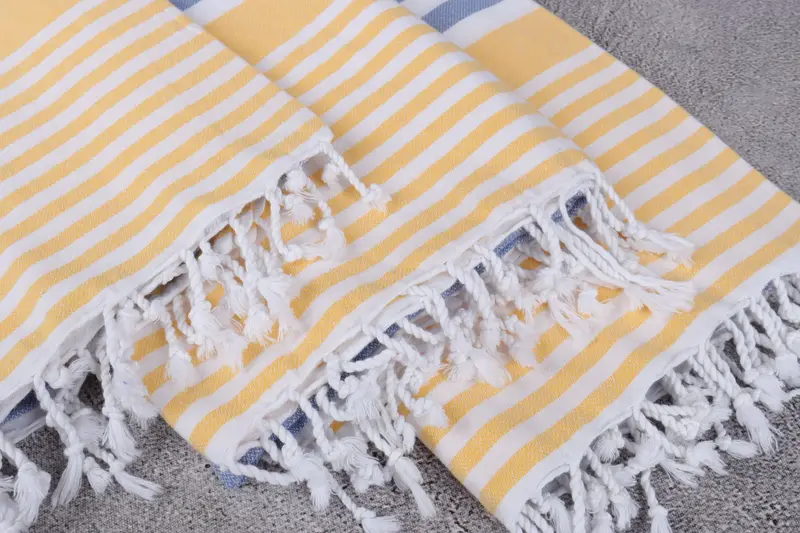 Turkish Towel USA, Quick-Dry Beach Towel, Turkish Beach Towel Bulk, Wedding Gift, Yoga Towel, 68x36 Cotton Striped Towel, Wedding Day Gift For Bride - 5