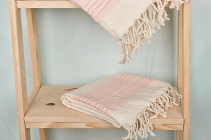 Bachelorette Party Gift, 80x40 Linen Striped Towel, Kids Beach Towel, Bachelorette Party Gifts Bridesmaids, Best Beach Towel, Bridal Party Gifts - 4