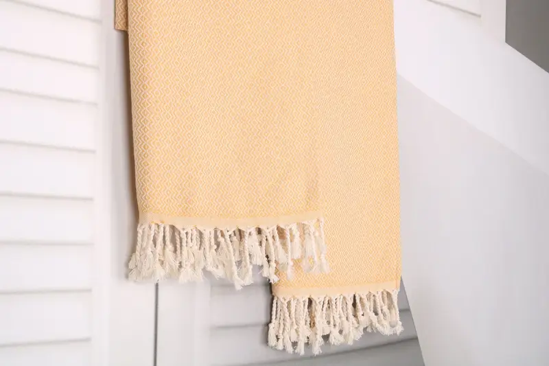 Wedding Towel, Welcome Wedding Gift, Bridal Shower Favors, Bridesmaid Gift Towel, 70x40 Cotton Diamond Towel, Gift For The Home Decor, Gifts For Him - 8
