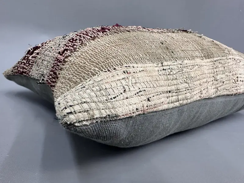 Interior Designer Pillow, 12x20 Brown Cushion Cover, Gift Pillow, Turkish Pillow, Toss Cushion Cover, Handmade Pillow, Cushion - 6