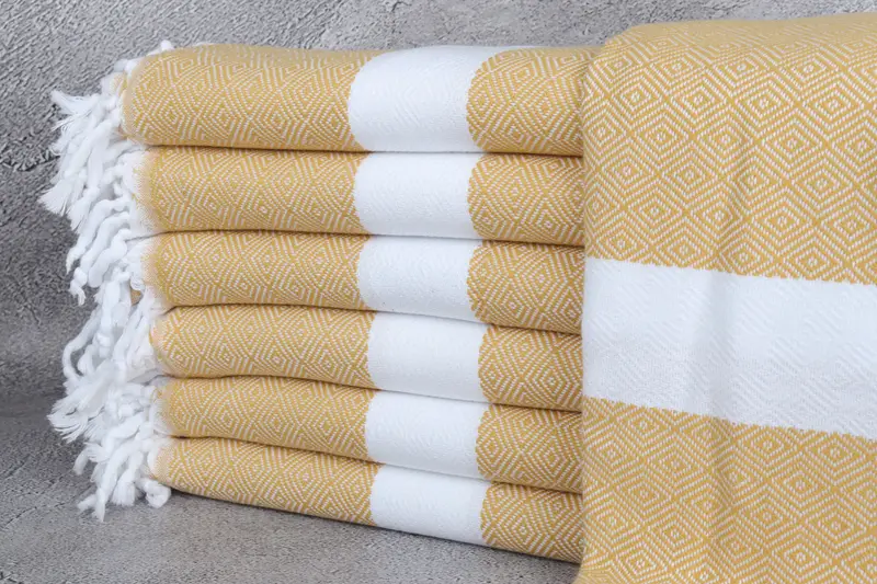 70x40 Cotton Diamond Towel, Beach Towel Bulk, Housewarming Gift, Bridesmaid Gift Towel, Bachelorette Towel, Monogrammed Beach Towel, Unique Gift - 1