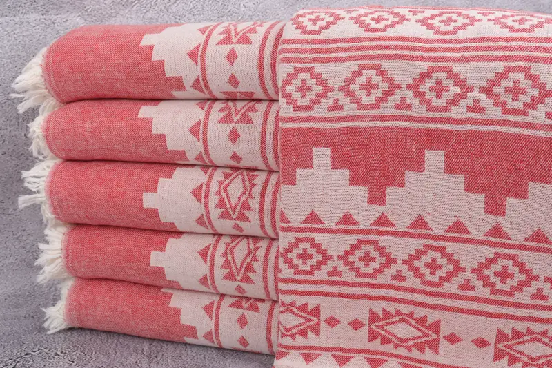 Bridesmaid Gifts, Wedding Gift, 70x36 Cotton Aztec Towel, Beach Towel Gift, Soft organic Turkish peshtemal for luxury spa use, Customized Towels - 1