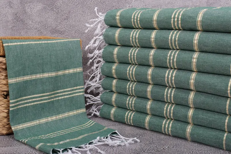 Wedding Favors, 40x24 Cotton Striped Towel, Monogram Towels, Custom Hand Towel, Gift For Mom, Custom Name Towel, Organic Towel, Personalized Gifts - 3