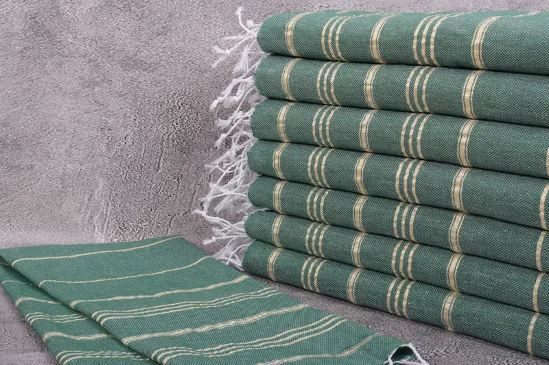 Wedding Favors, 40x24 Cotton Striped Towel, Monogram Towels, Custom Hand Towel, Gift For Mom, Custom Name Towel, Organic Towel, Personalized Gifts - 2