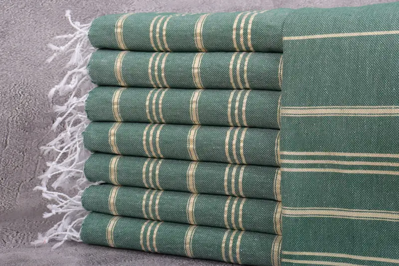 Wedding Favors, 40x24 Cotton Striped Towel, Monogram Towels, Custom Hand Towel, Gift For Mom, Custom Name Towel, Organic Towel, Personalized Gifts - 1