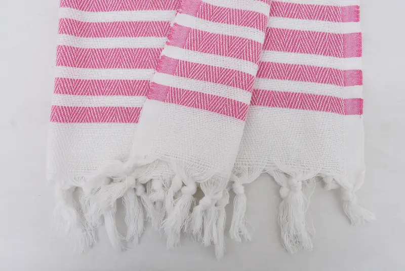36x24 Cotton Herringbone Towel, Monogram Hand Towel, Beach Theme Wedding Gift, Travel Towel, Wedding Gift, Personalized Gifts, Gift For Bride - 7