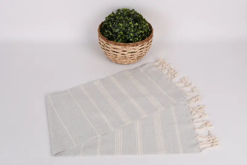 Toallas de baño, regalo para novio, toalla de nombre personalizada, toalla a rayas de algodón de 38x24, artículos de despedida de soltera, toallas de baño pequeñas, toalla de mano de monograma - 4