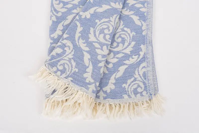 Toalla de playa personalizada, Peshtemal de secado rápido, toalla barroca de algodón 68x36, toalla orgánica, regalos de empleados, toalla turca personalizada, toalla de spa - 7