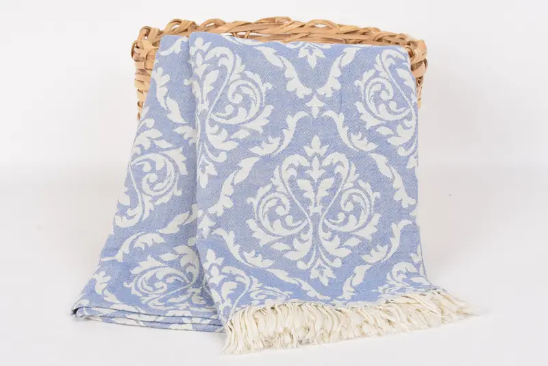Toalla de playa personalizada, Peshtemal de secado rápido, toalla barroca de algodón 68x36, toalla orgánica, regalos de empleados, toalla turca personalizada, toalla de spa - 6
