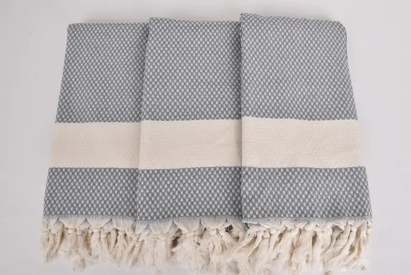 Turkish hand towel, Christmas Favors, Fouta towel, Best Wedding Gift, 68x36 Cotton Geometric Towel, Beach Towel Bulk, Peshtemal Towel, Hammam towel - 7