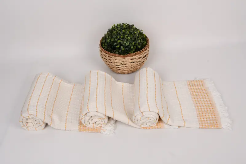 Turkish fouta towel for outdoor use, 70x40 Cotton Waffle Towel, Home Decor Towel, Custom Wedding Gifts, Custom Beach Towel, Best Beach Towel - 8