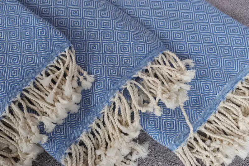 Christmas Gift, Wedding Gifts Towel, Turkish fouta towel for outdoor use, First Wedding Anniversary Gift, Best Friend Gift, Monogrammed Beach Towel - 5
