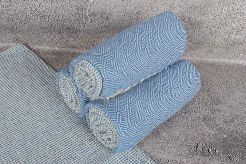 Christmas Gift, Wedding Gifts Towel, Turkish fouta towel for outdoor use, First Wedding Anniversary Gift, Best Friend Gift, Monogrammed Beach Towel - 7