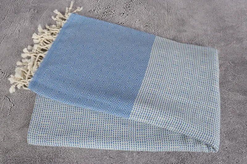 Christmas Gift, Wedding Gifts Towel, Turkish fouta towel for outdoor use, First Wedding Anniversary Gift, Best Friend Gift, Monogrammed Beach Towel - 6