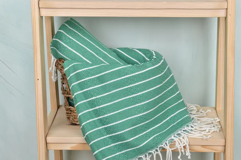 Housewarming Gift, Fouta towel, Bachelorette Party Gifts Bridesmaids, Bridesmaid Gifts Personalized, 70x40 Cotton Striped Towel, Personalized Gift - 4