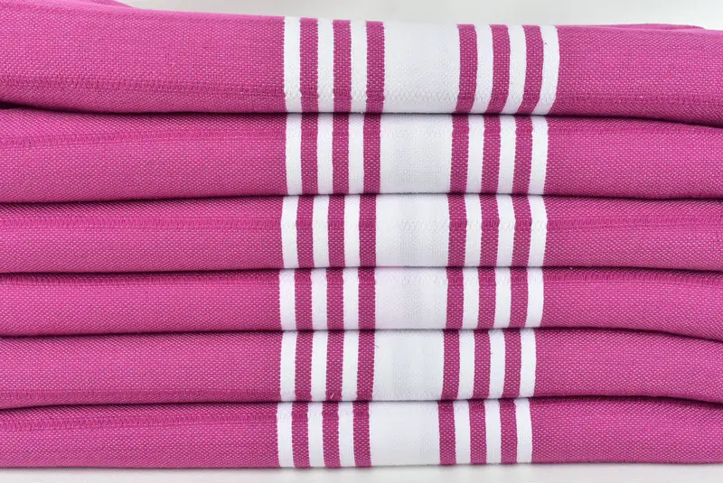 Absorbent towel, Wedding Gift, Bachelor Towel, Bachelorette Beach Towel, Handmade Gift, Anniversary Gift For Her, 70x40 Cotton Striped Towel - 2