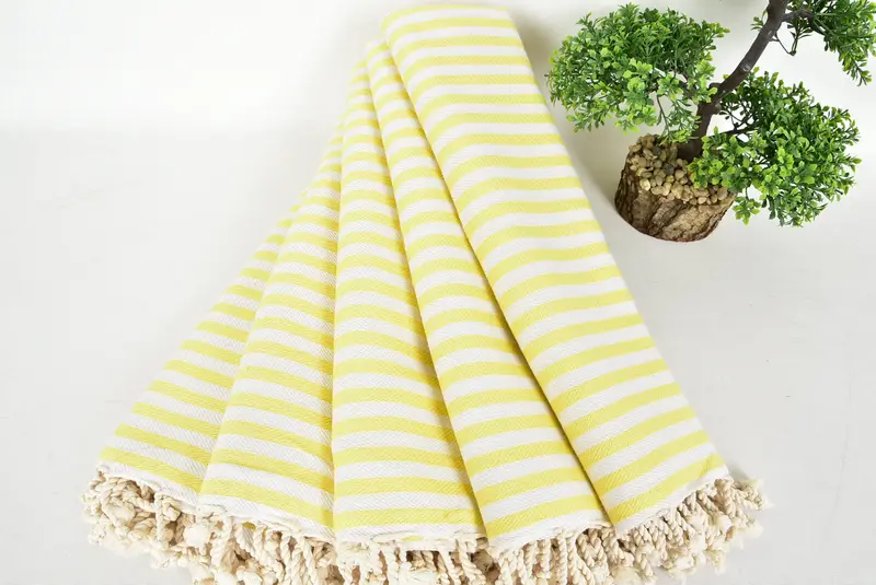70x40 Cotton Striped Towel, Bridal Shower Gift, Wedding Day Gift For Bride, Turkish Towel Beach Towel, Bridesmaid Gift Towel, Best Beach Towel - 4