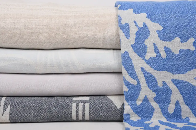Woven Blanket, 80x60 Cotton Set of 5 Towel, Personalized Home Gift Wedding, Personalized Blanket, Gift For Bride, Organic Throw, Turkish Blanket - 2