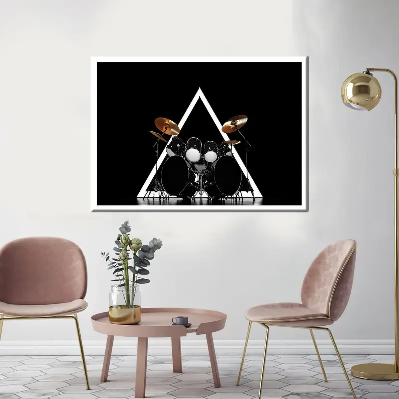 Modern Printed Glass: Trendy Office & Musician Gift