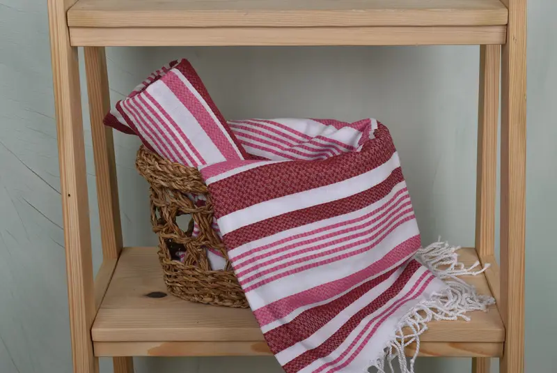 Yoga Towel, Personalize Gift, Peshtemal Towel, 70x36 Cotton Striped Towel, Soft towel, Beach Towel Bulk, Absorbent Turkish towel, Travel Towel - 4