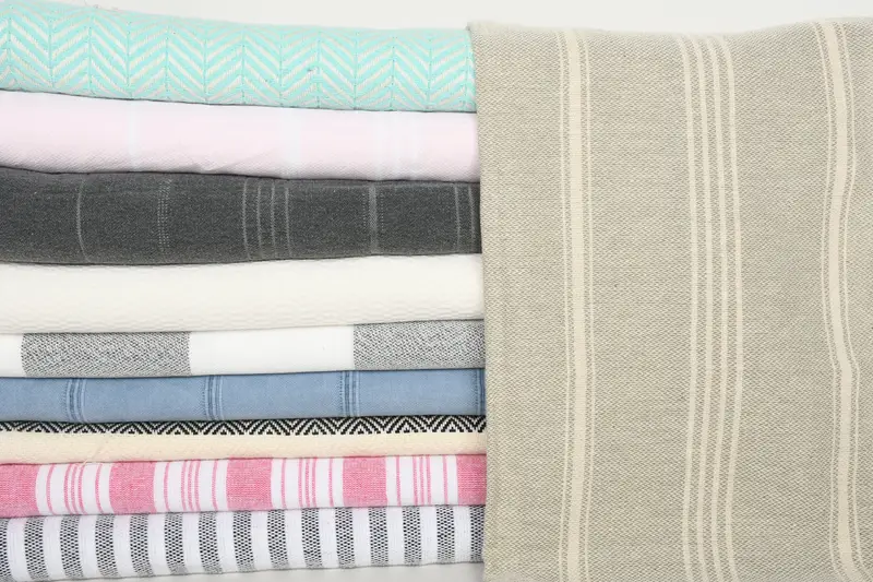 Monogram Kitchen Towel, 36x18 Cotton Set of 10 Towel, Embroidery Towels, Turkish Towel Hand Towel, Custom Hand Towel, Beach Theme Wedding Gift - 2