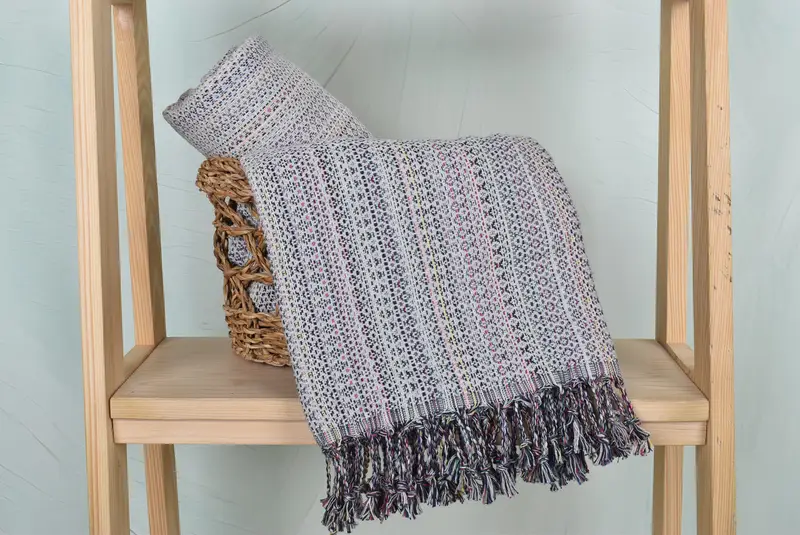 70x40 Cotton Colorful Diamond Towel, Turkish beach towel with fringe, Luxury towel, Beach towel, Quick-dry peshtemal, Welcome Wedding Gift - 4