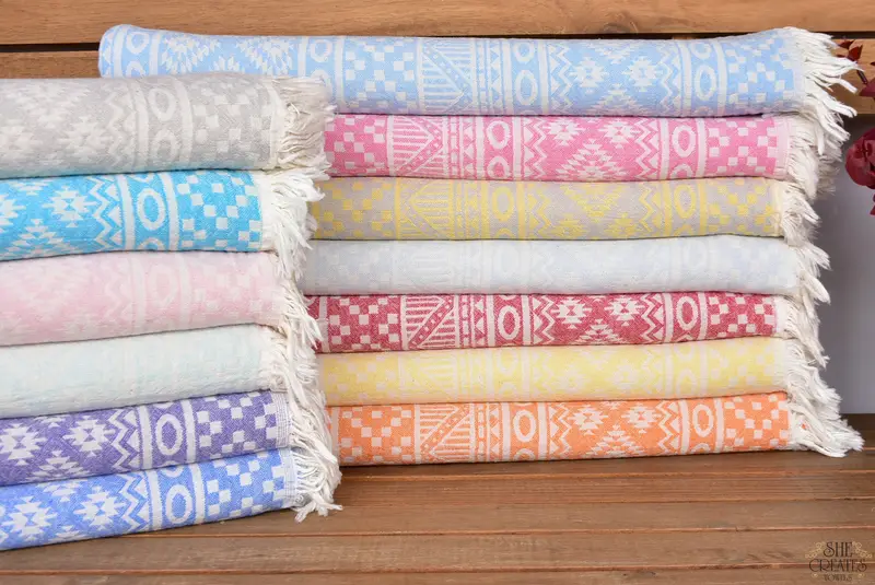 Florida Bachelorette Party Favors, Turkish Towel Beach Towel, Wedding Favors, Bridesmaid Gifts, Housewarming Gift, Luxury towel, Bridal Gifts - 1